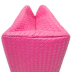 Handbag Milano Tote Fuchsia Intrecciato Leather