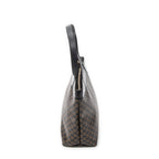 Handbag Zip Tote Black Macadam Canvas