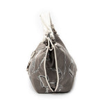 Shoulder Bag Large Bittersweet Grey Macadam Print Canvas