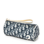 Pouch Trotter No. 2 Pencil Case Navy Diorissimo Coated Canvas
