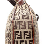 Shoulder Bag Messenger Crossbody Brown Zucchino Canvas