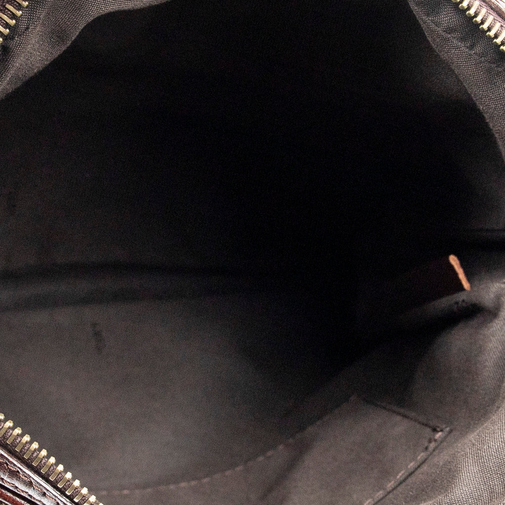 Shoulder Bag Messenger Crossbody Brown Zucchino Canvas
