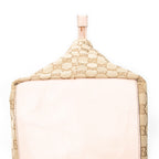 Shoulder Bag Medium Web Trapeze Tote Light Pink Monogrammed Canvas