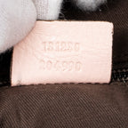 Shoulder Bag Medium Web Trapeze Tote Light Pink Monogrammed Canvas