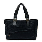 Handbag Medium Pop Tote Black Monogrammed Canvas