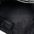 Handbag Medium Pop Tote Black Monogrammed Canvas