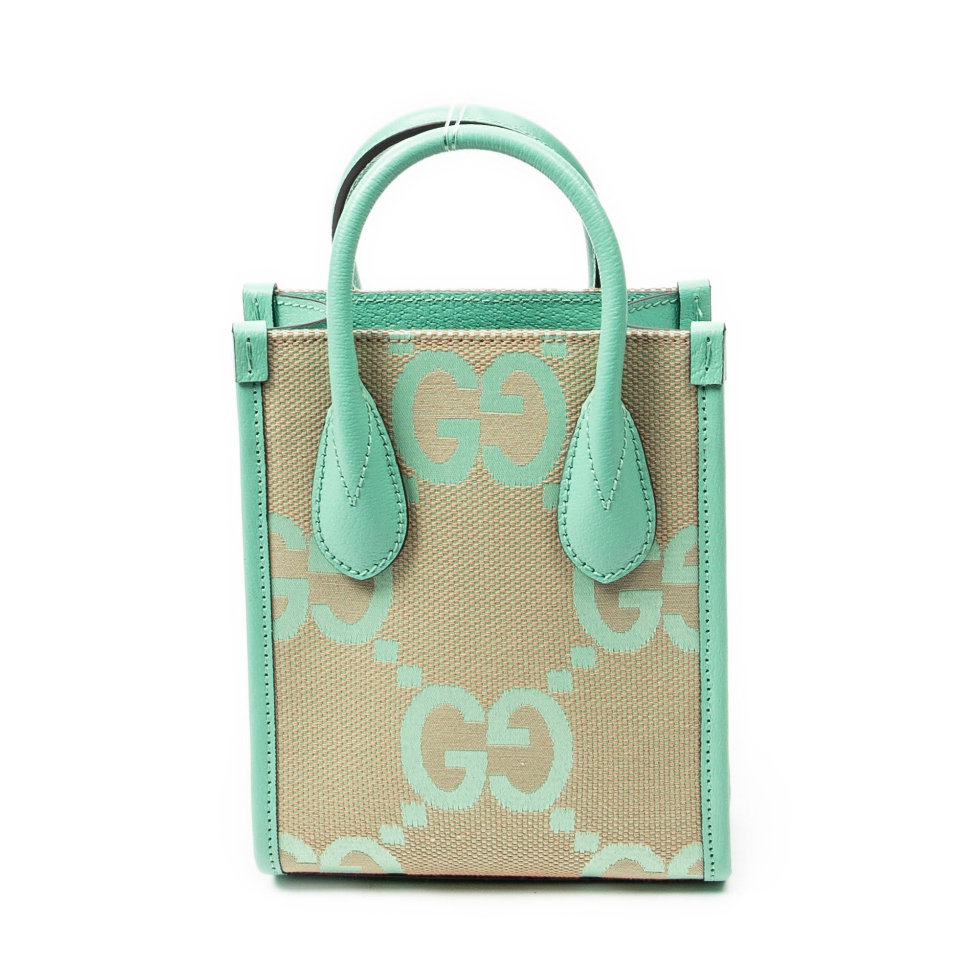 Gucci - Mini Sac bandoulière - Vert/Beige