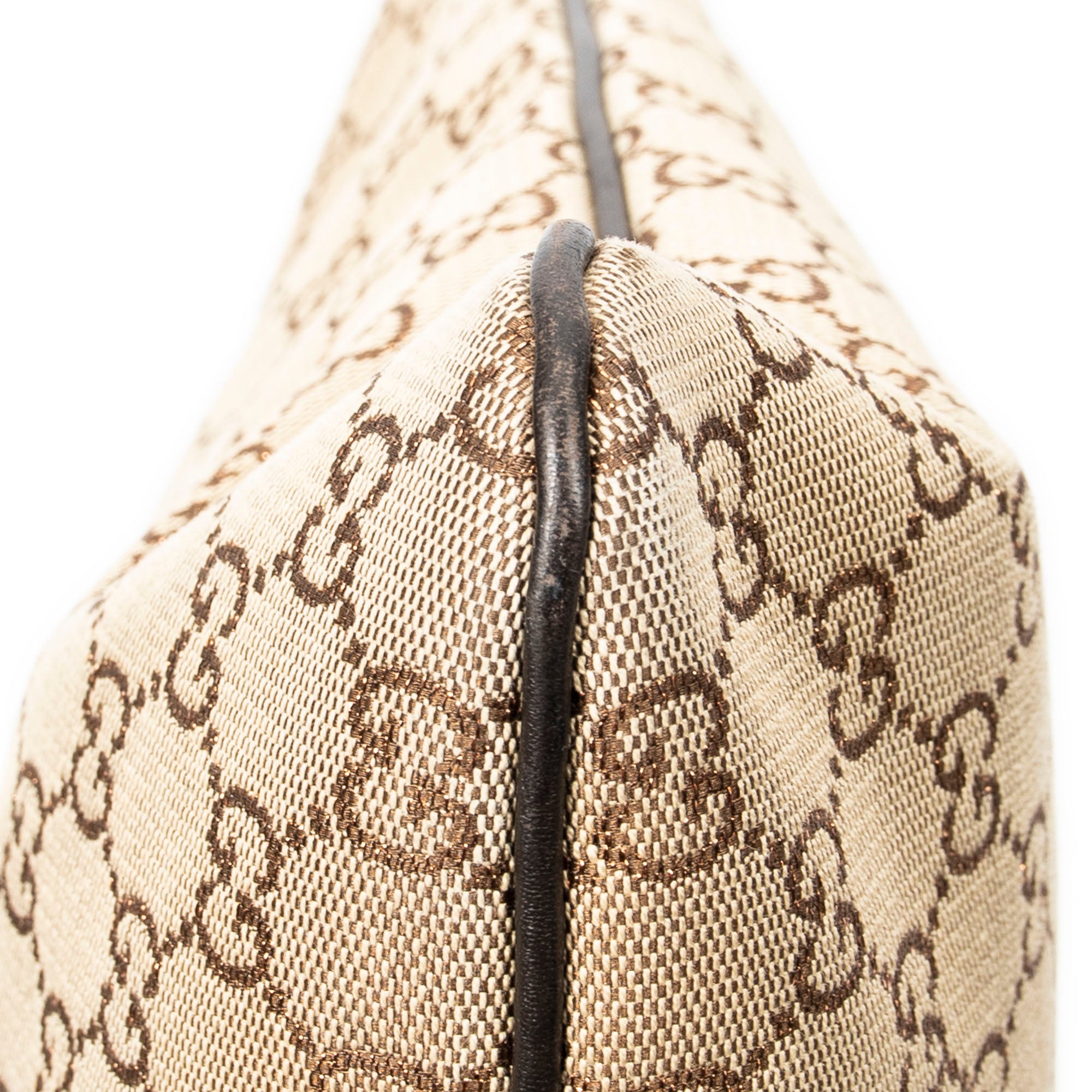 Handbag Flat Vertical Tote Brown Monogrammed Canvas