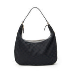 Shoulder Bag Small Charmy Hobo Black Monogrammed Canvas