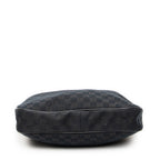 Shoulder Bag Small Charmy Hobo Black Monogrammed Canvas