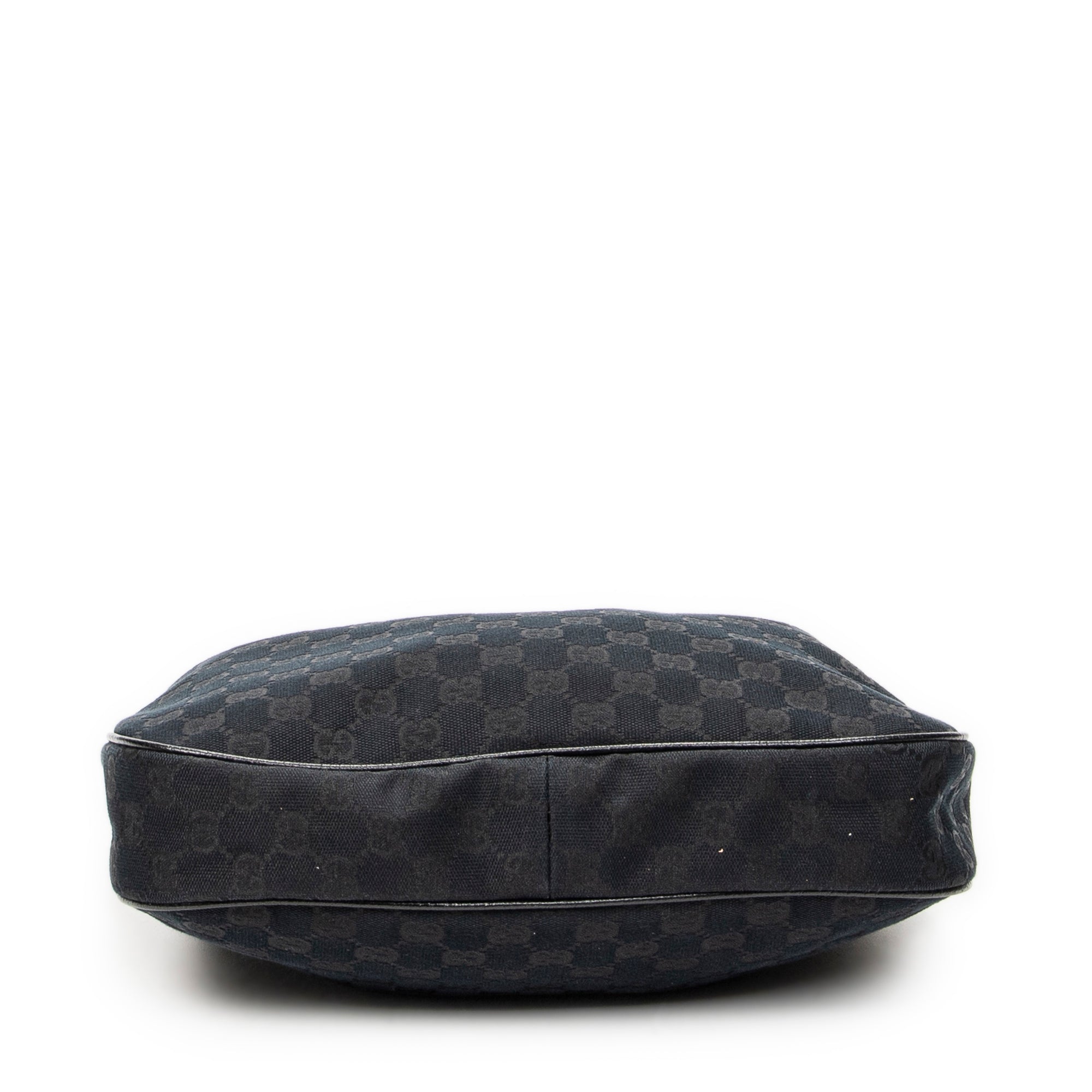 Shoulder Bag Small Charmy Hobo Black Monogrammed Canvas