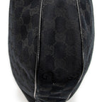 Shoulder Bag Small Charmy Hobo Black Monogrammed Canvas