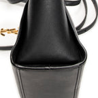 Shoulder Bag Toy Monogram Cabas Black Calfskin Leather