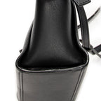 Shoulder Bag Toy Monogram Cabas Black Calfskin Leather