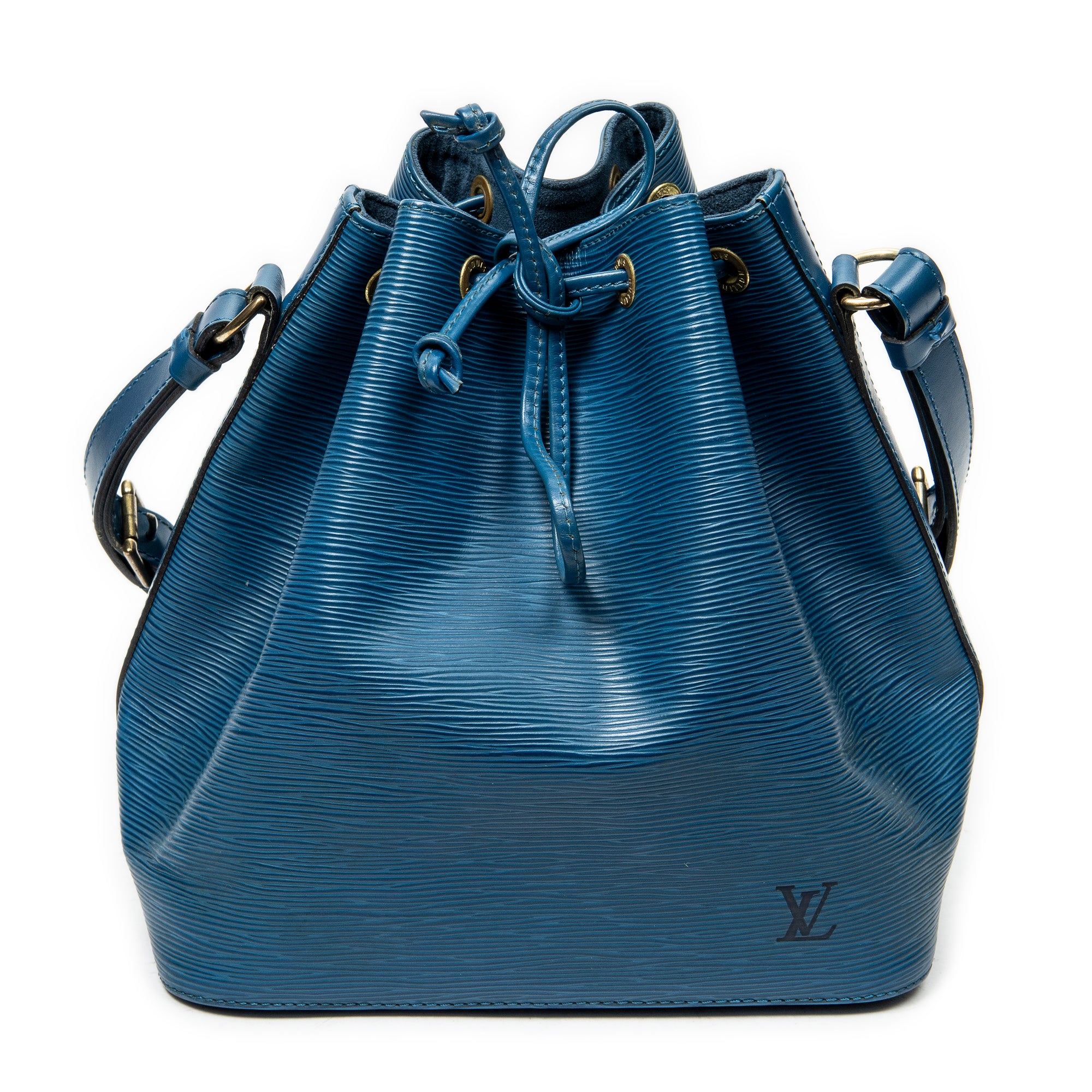 Shoulder Bag Noe PM Blue Epi