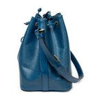 Shoulder Bag Noe PM Blue Epi