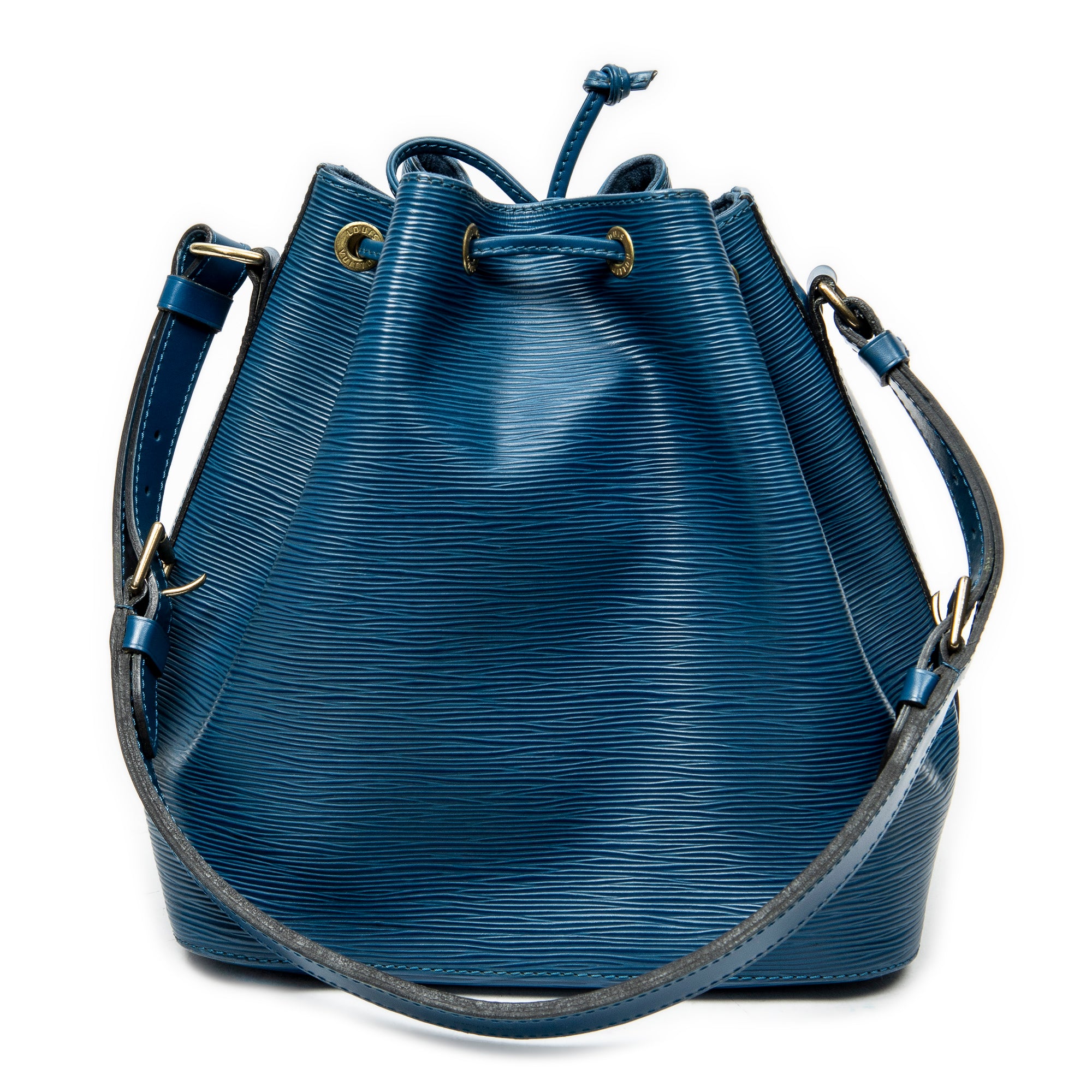 Shoulder Bag Noe PM Blue Epi