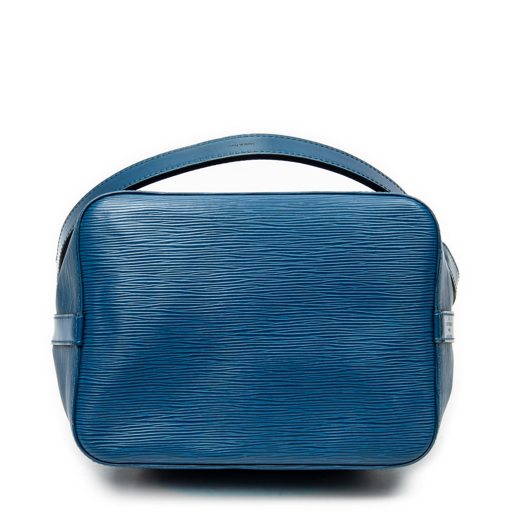 Shoulder Bag Noe PM Blue Epi