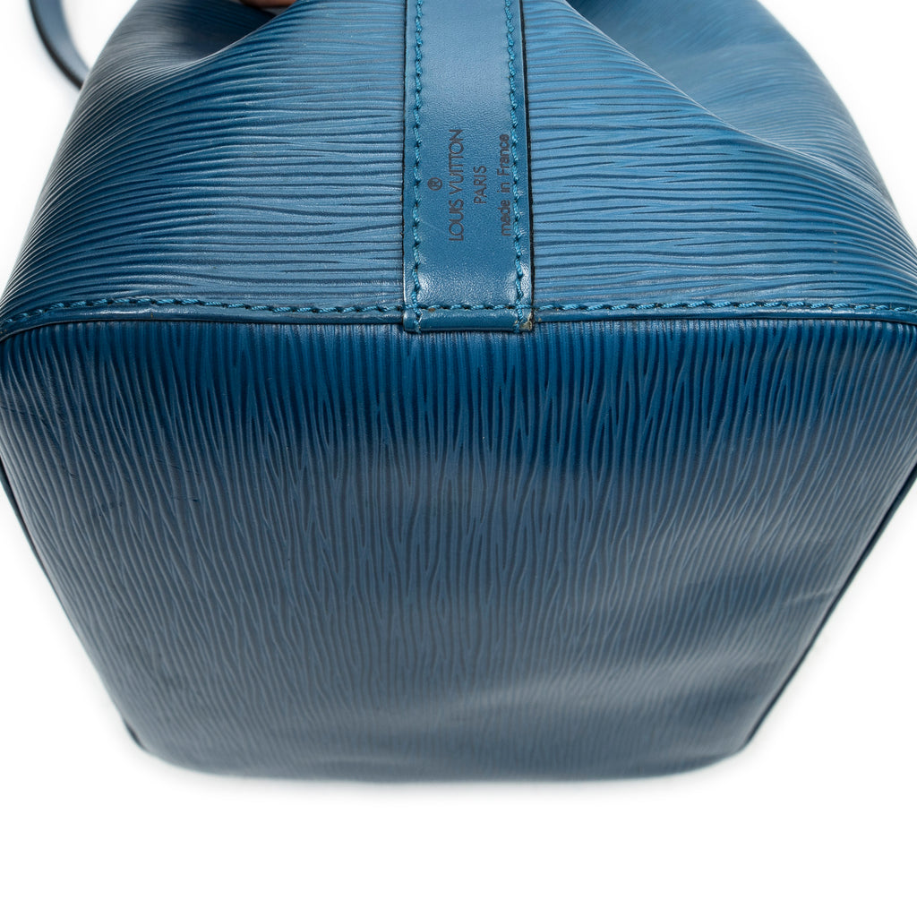 Shoulder Bag Noe PM Blue Epi