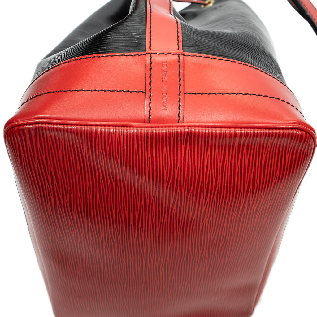 Shoulder Bag Noe Bicolor GM Black Epi