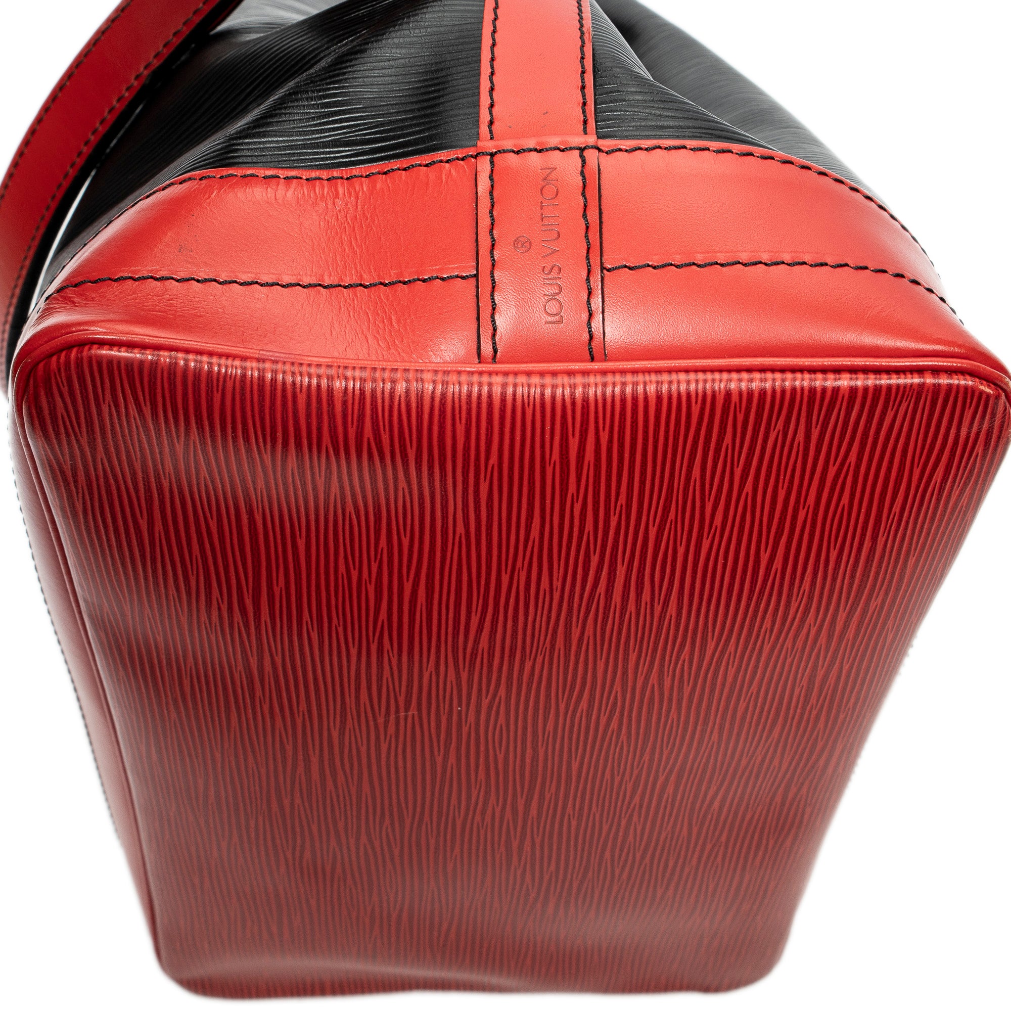 Shoulder Bag Noe Bicolor GM Black Epi