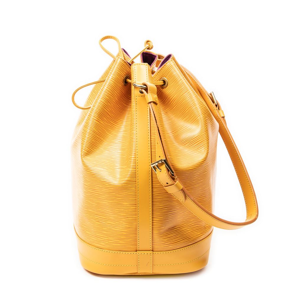 Shoulder Bag Noe GM Yellow Epi