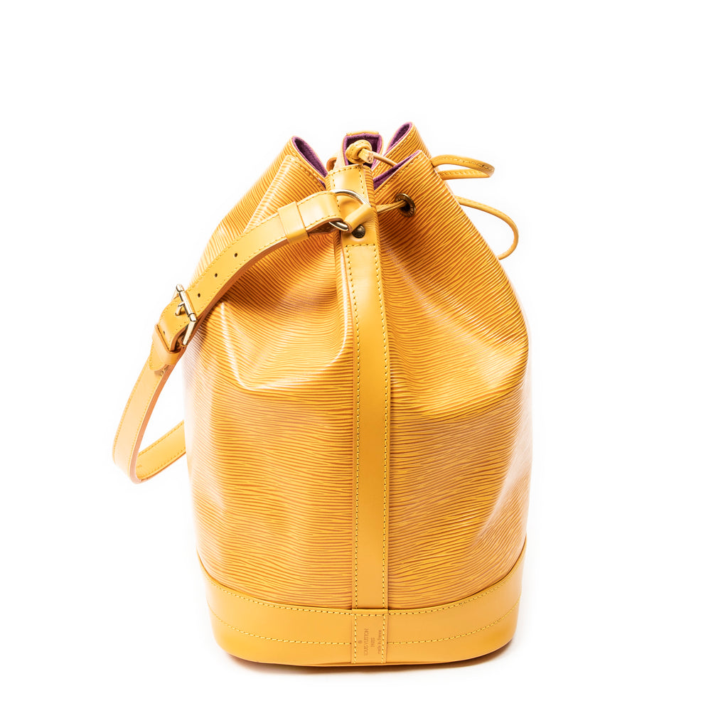 Shoulder Bag Noe GM Yellow Epi