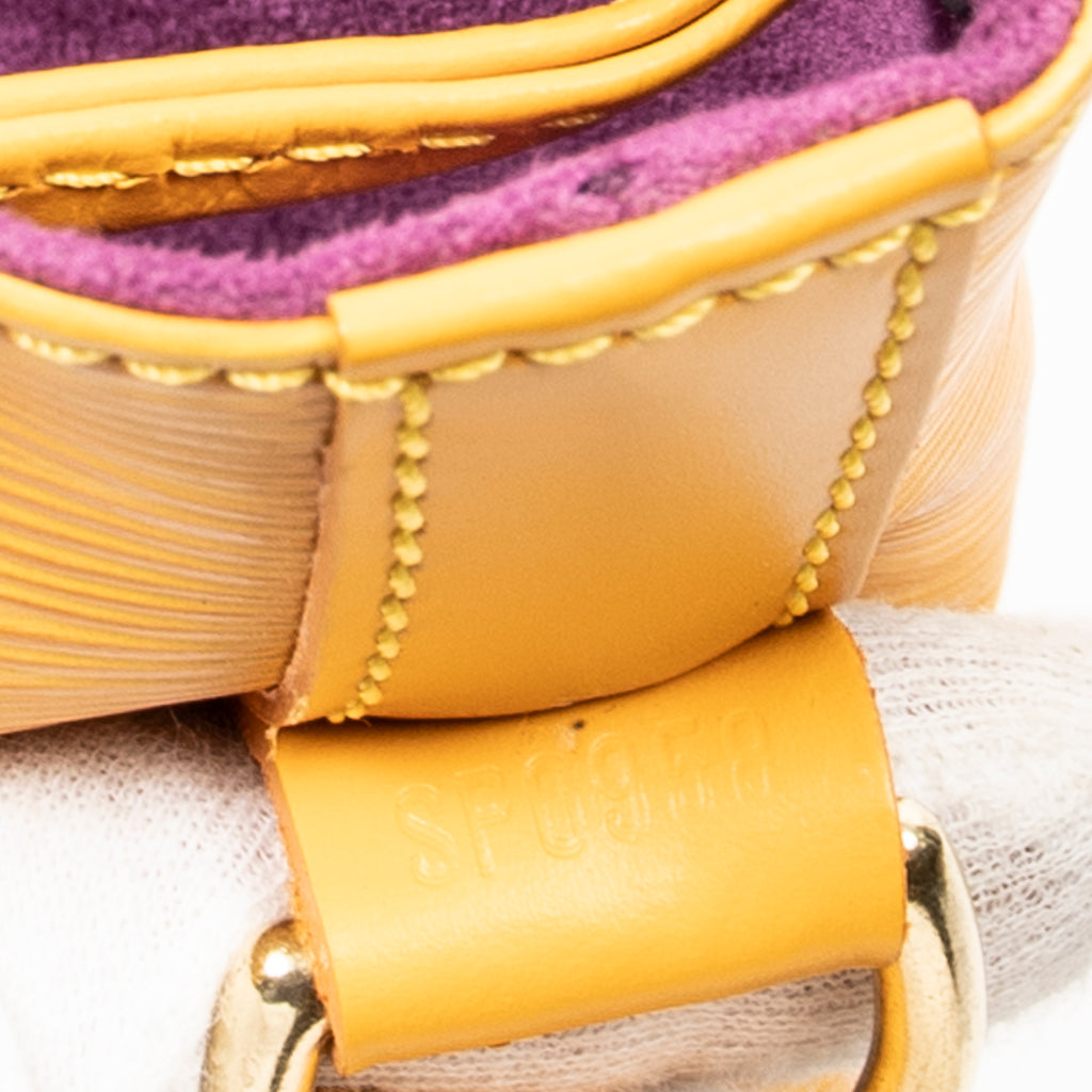 Shoulder Bag Noe GM Yellow Epi