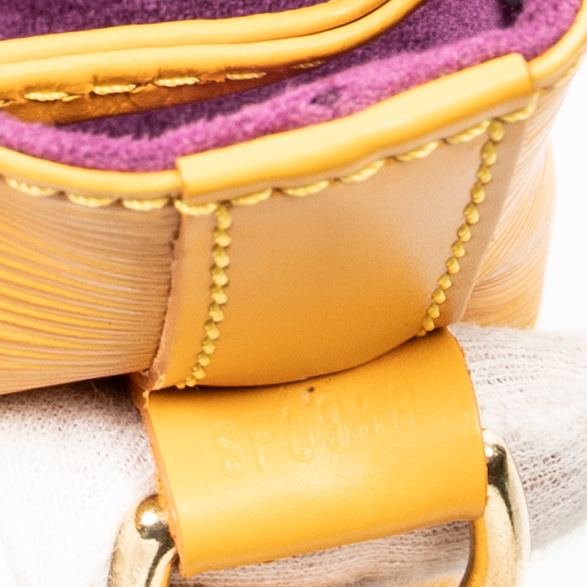 Shoulder Bag Noe GM Yellow Epi
