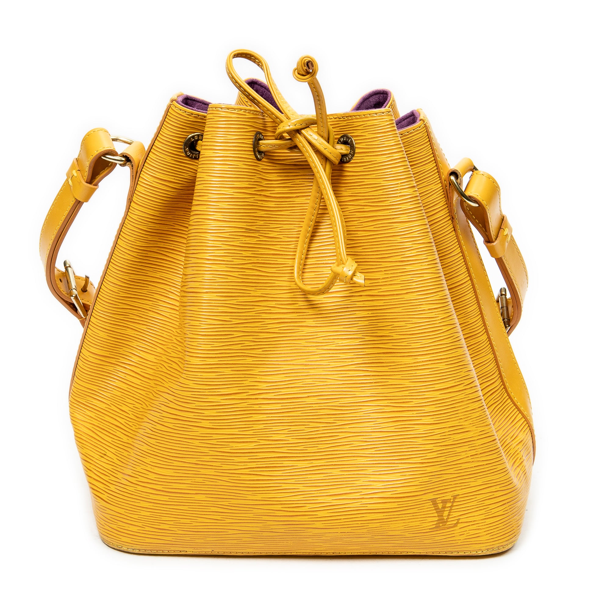 Shoulder Bag Noe PM Yellow Epi