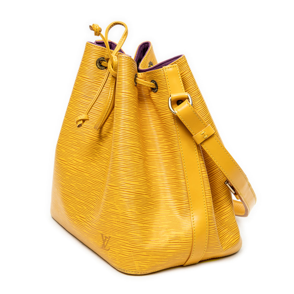 Shoulder Bag Noe PM Yellow Epi