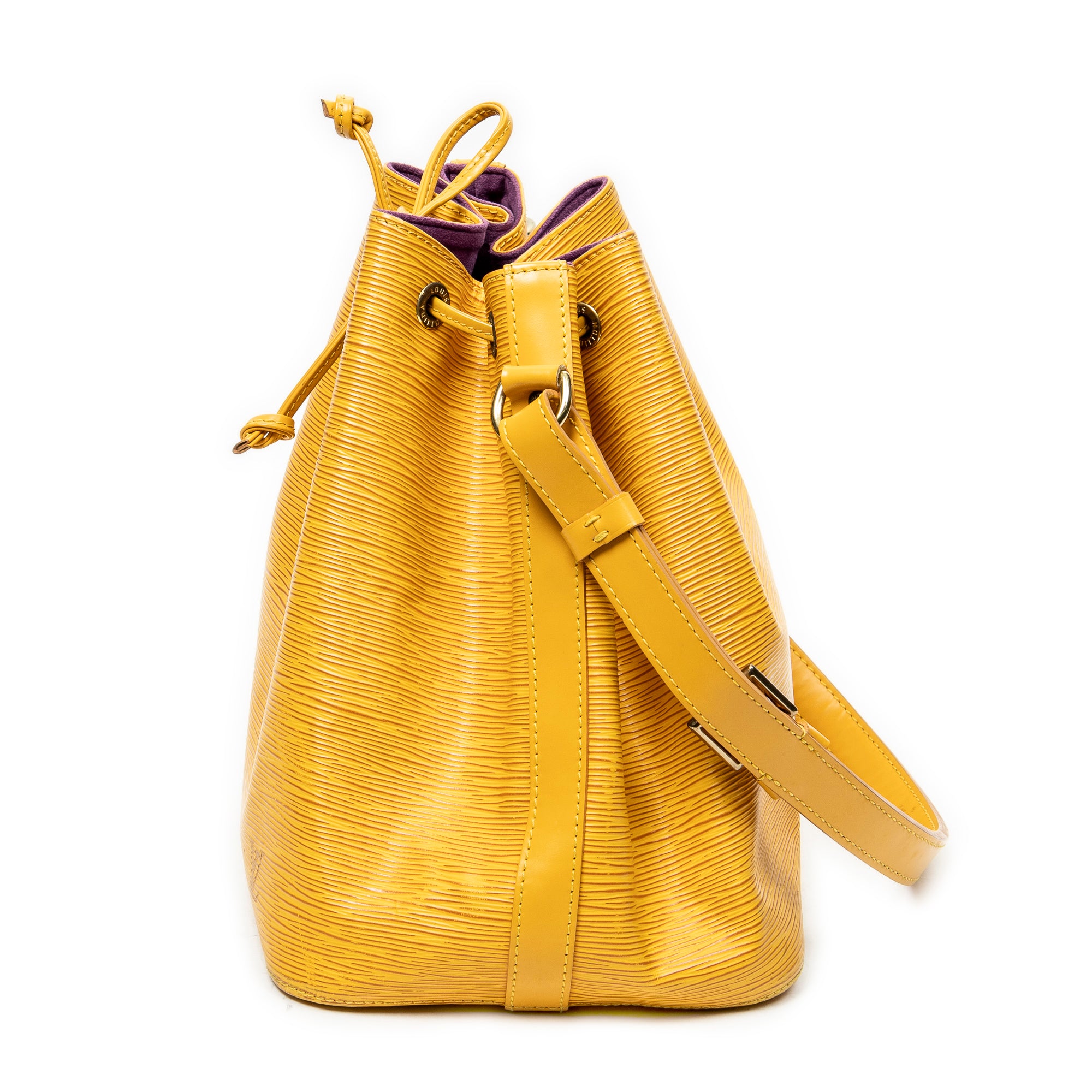 Shoulder Bag Noe PM Yellow Epi