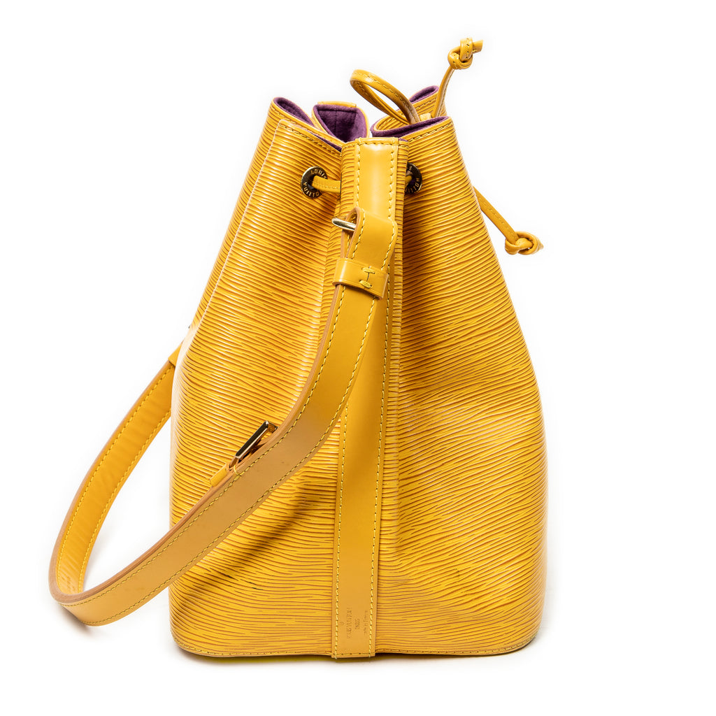 Shoulder Bag Noe PM Yellow Epi