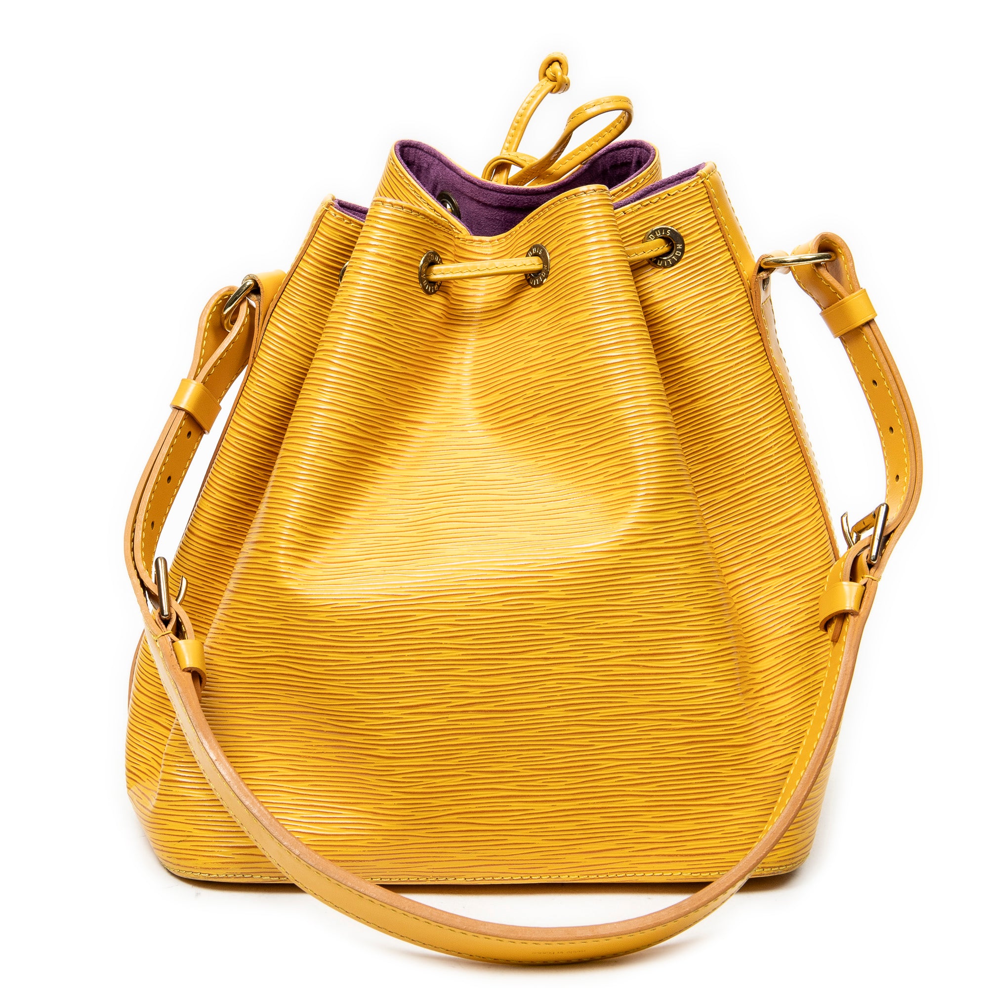 Shoulder Bag Noe PM Yellow Epi