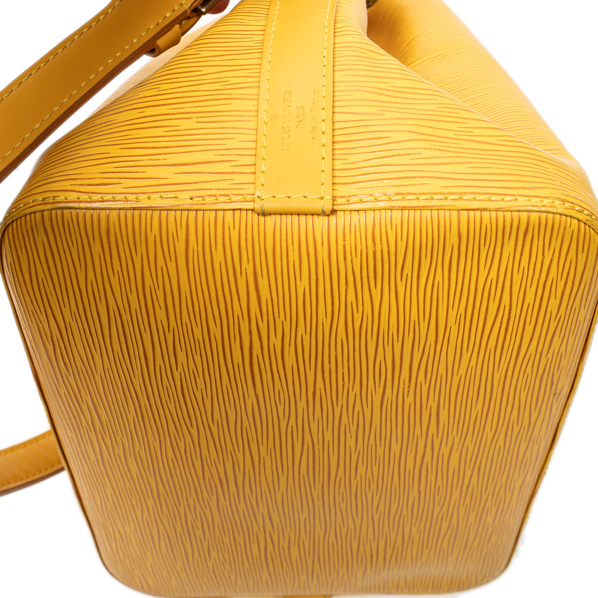 Shoulder Bag Noe PM Yellow Epi