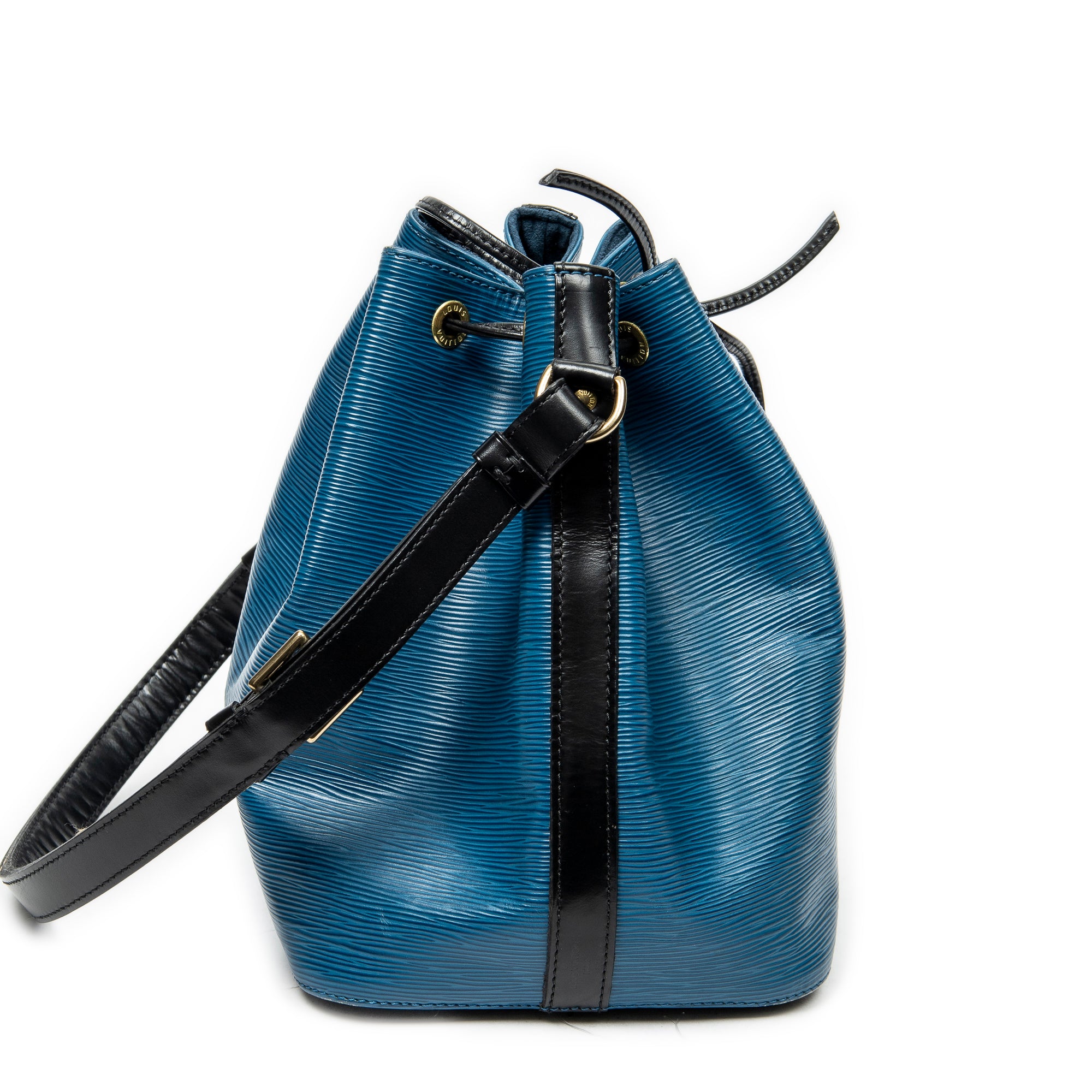 Shoulder Bag Noe Bicolor PM Blue Epi
