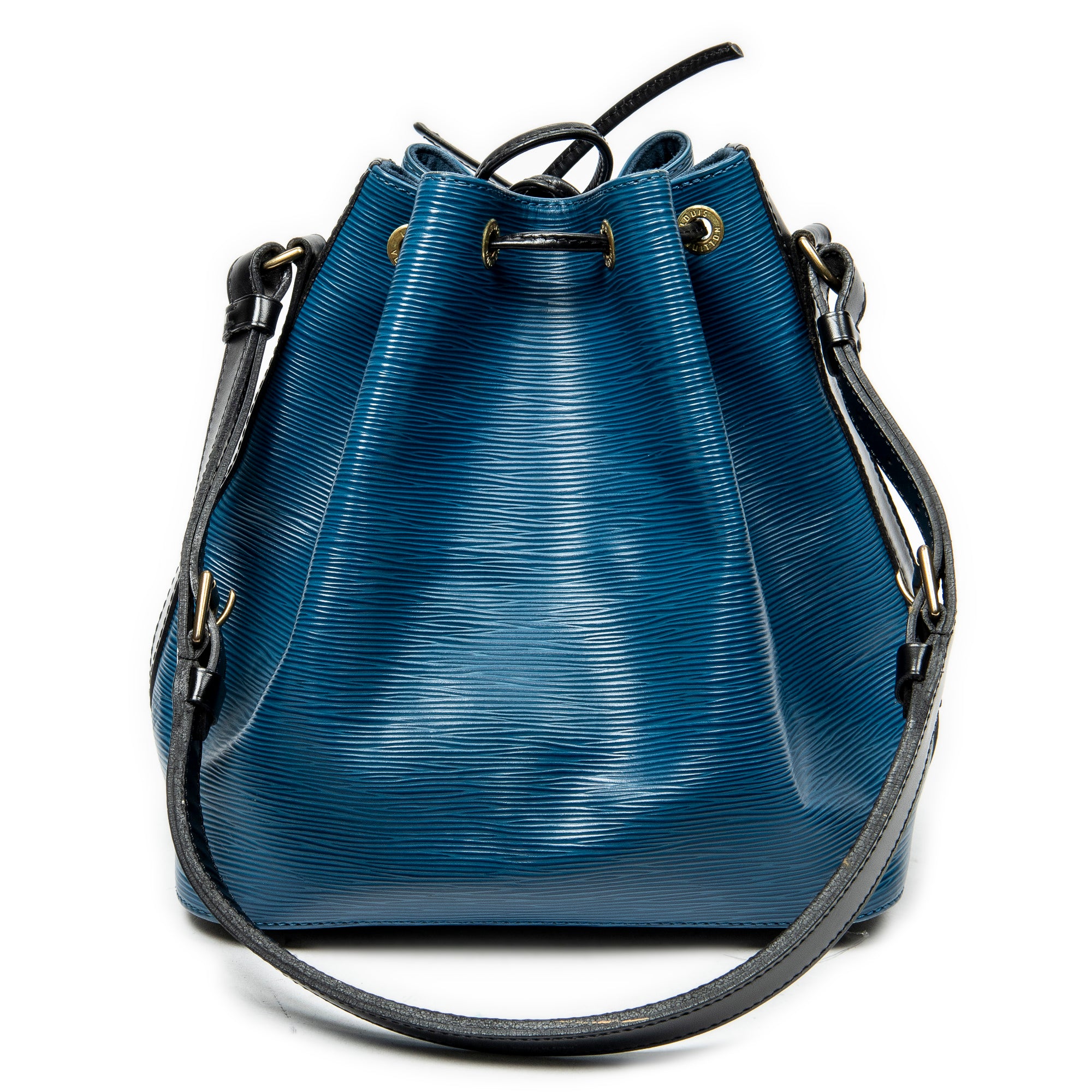 Shoulder Bag Noe Bicolor PM Blue Epi