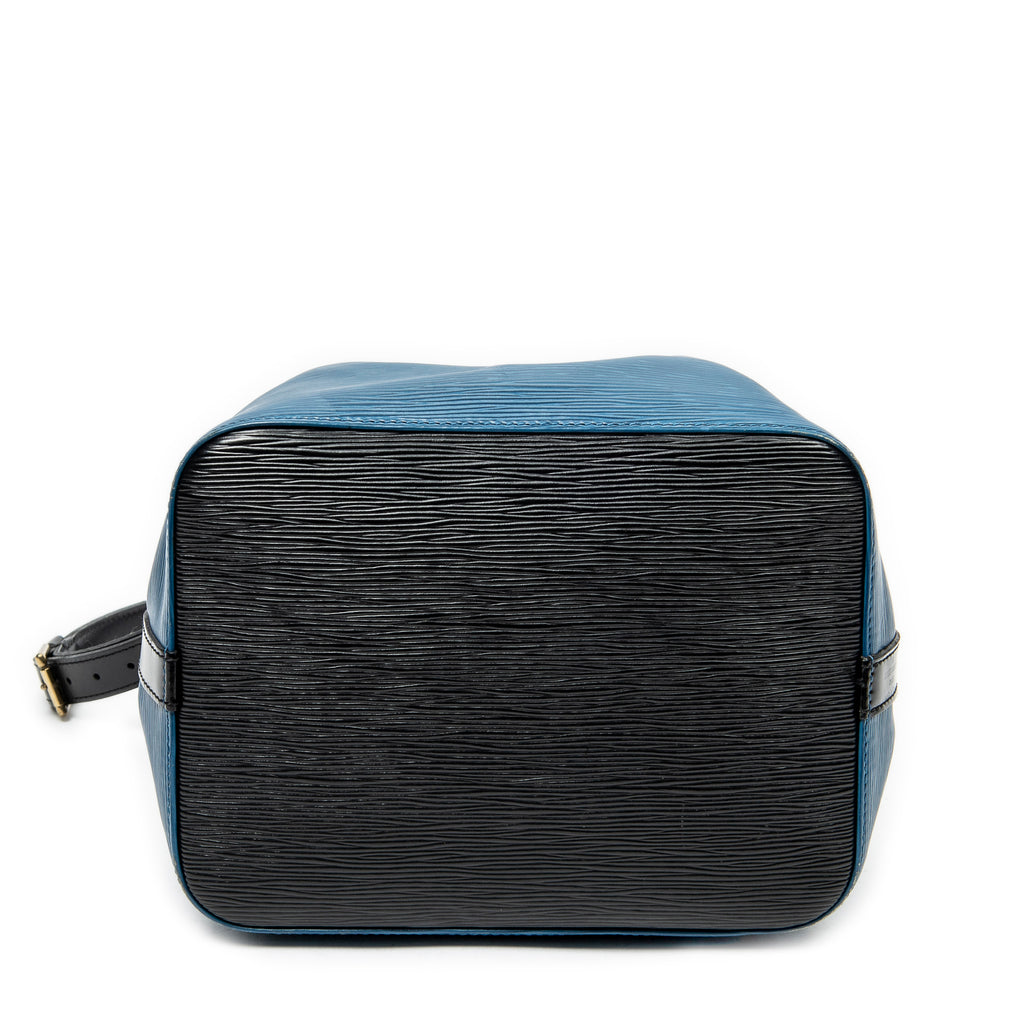 Shoulder Bag Noe Bicolor PM Blue Epi