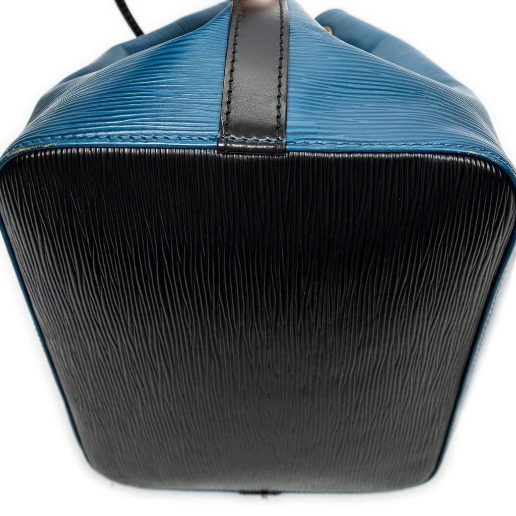 Shoulder Bag Noe Bicolor PM Blue Epi