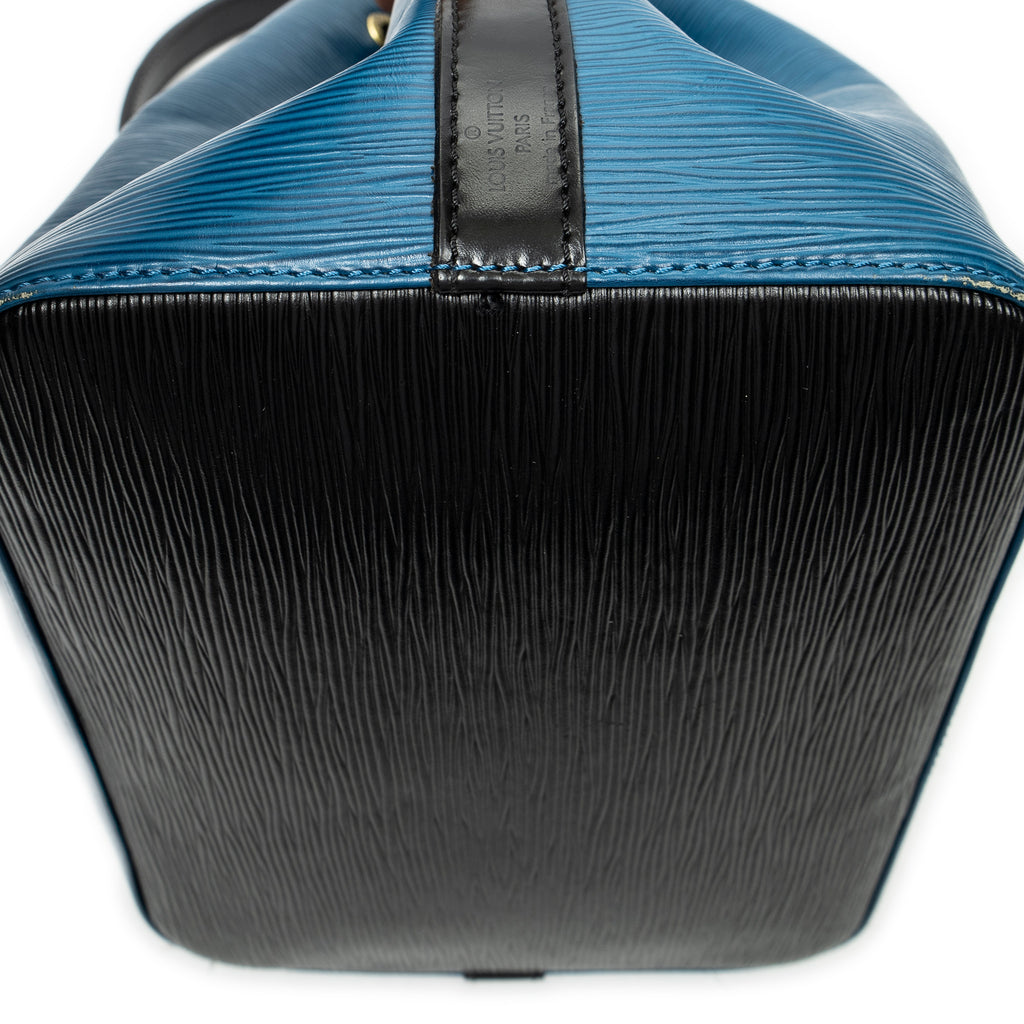 Shoulder Bag Noe Bicolor PM Blue Epi