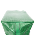 Shoulder Bag Noe Black Stitching PM Green Epi