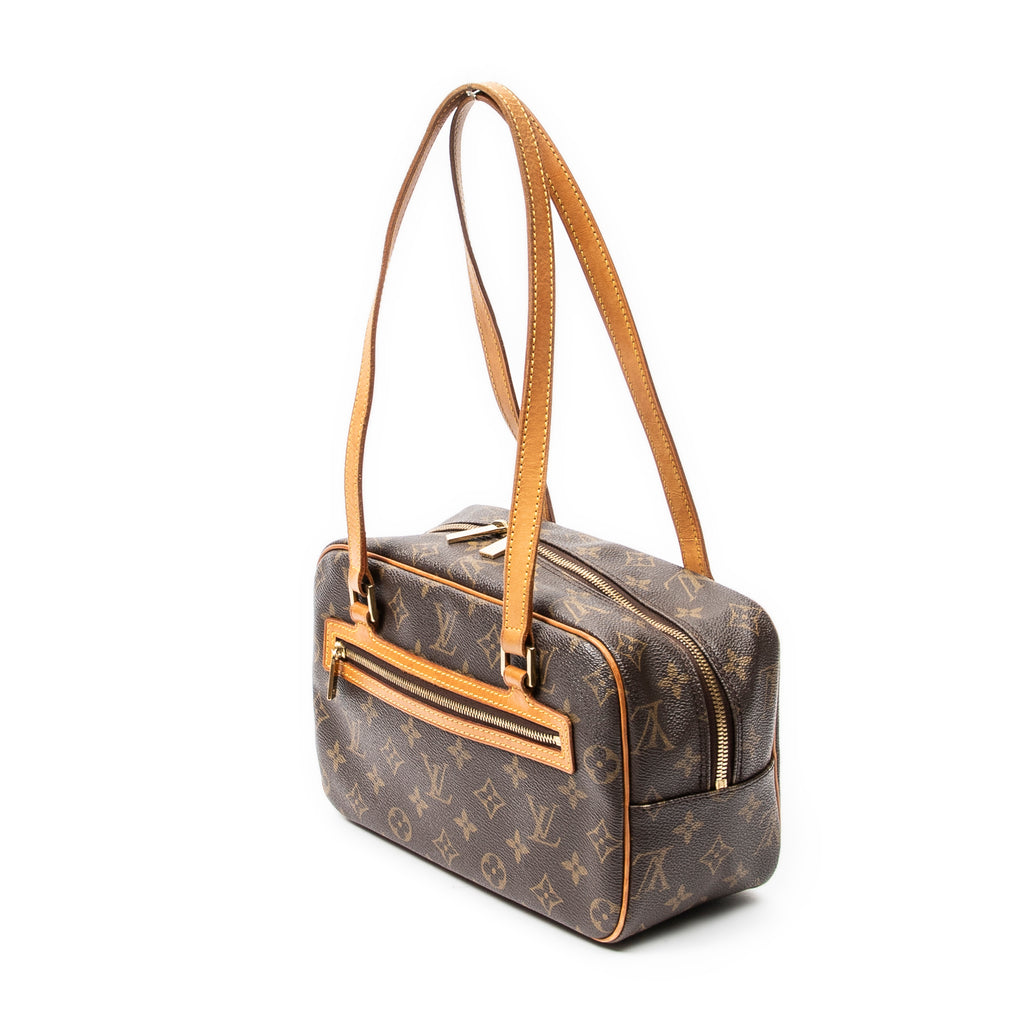 Sac bandoulière Cite MM toile Monogram marron