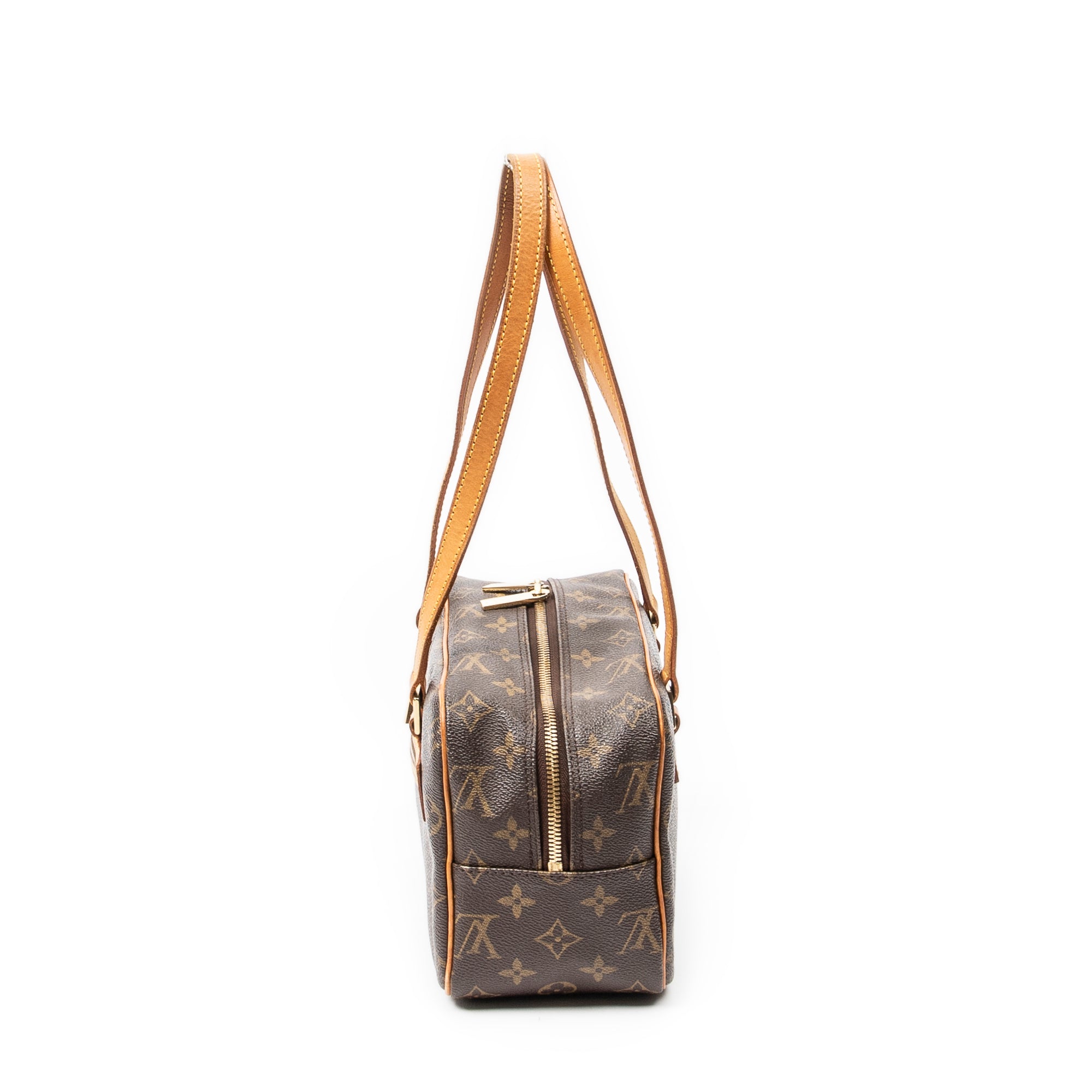 Shoulder Bag Cite MM Brown Monogram Canvas