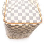 Bolso de mano Speedy 30 Damier Azur color marfil