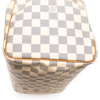 Bolso de mano Speedy 30 Damier Azur color marfil
