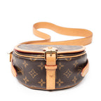 Shoulder Bag Tan Blanc Brown Monogram Canvas