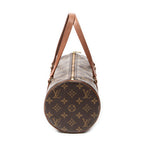 Handbag Papillon 30 Brown Monogram Canvas