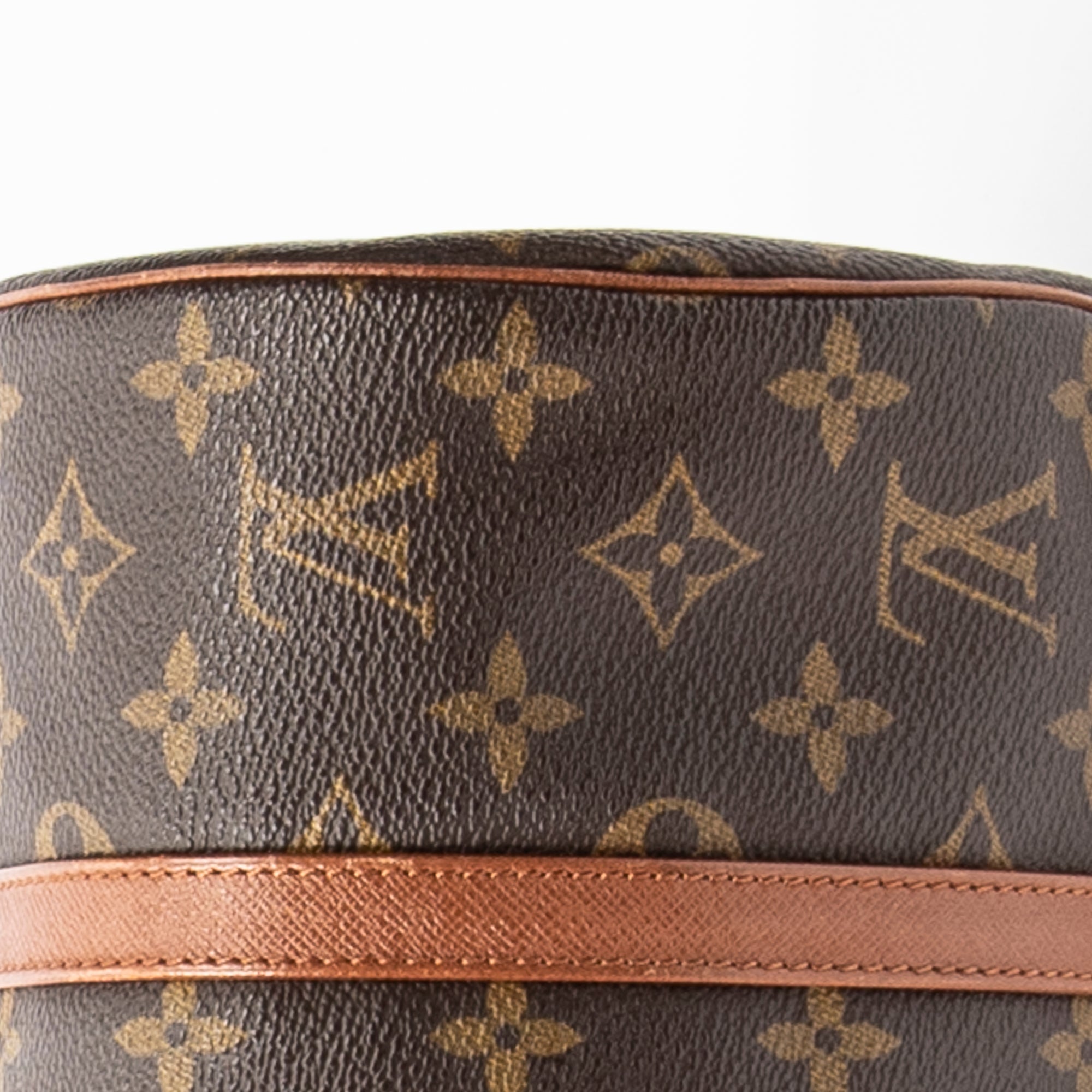 Handbag Papillon 30 Brown Monogram Canvas
