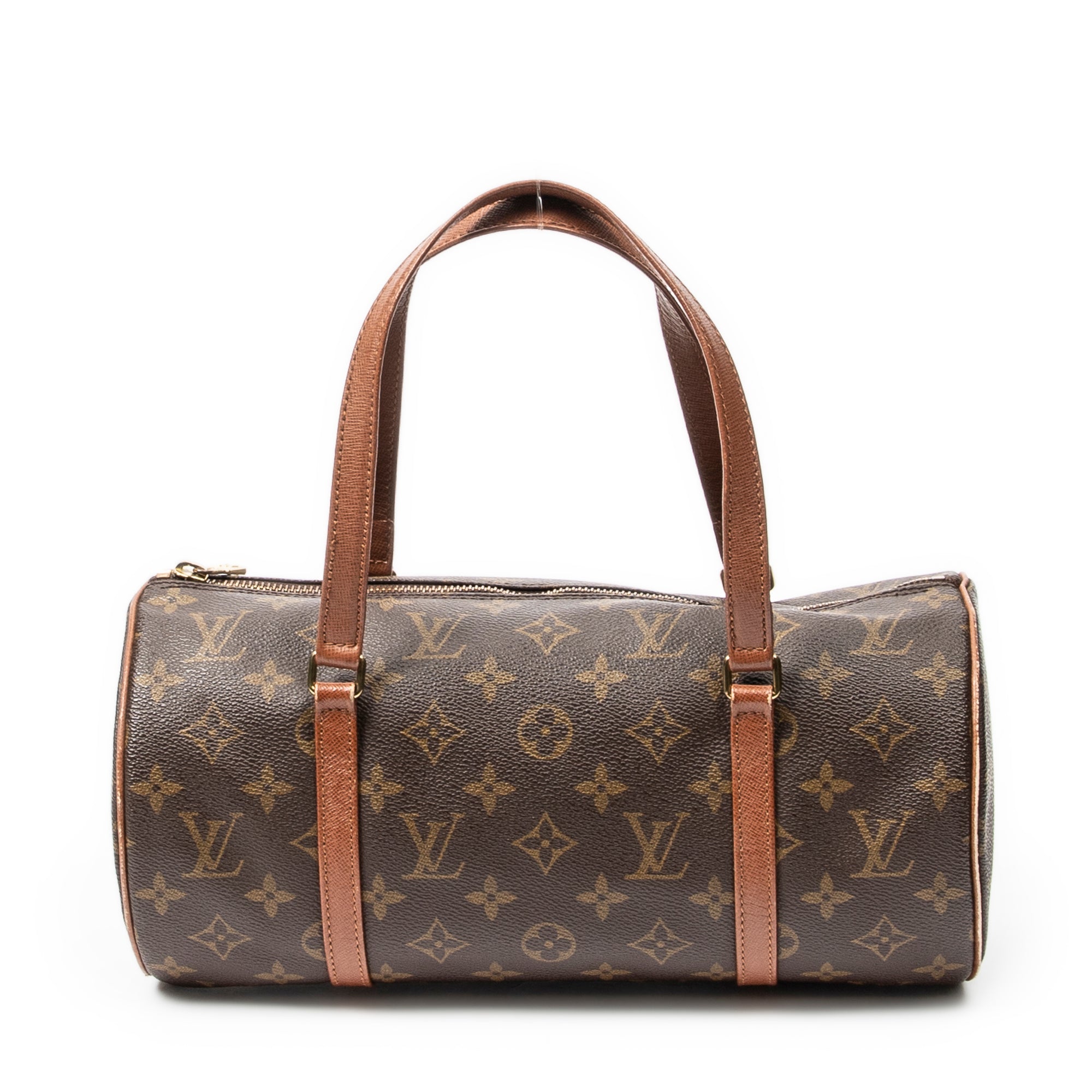 Bolso de mano Papillon 30 Lona Monogram Marrón
