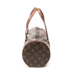 Bolso de mano Papillon 30 Lona Monogram Marrón